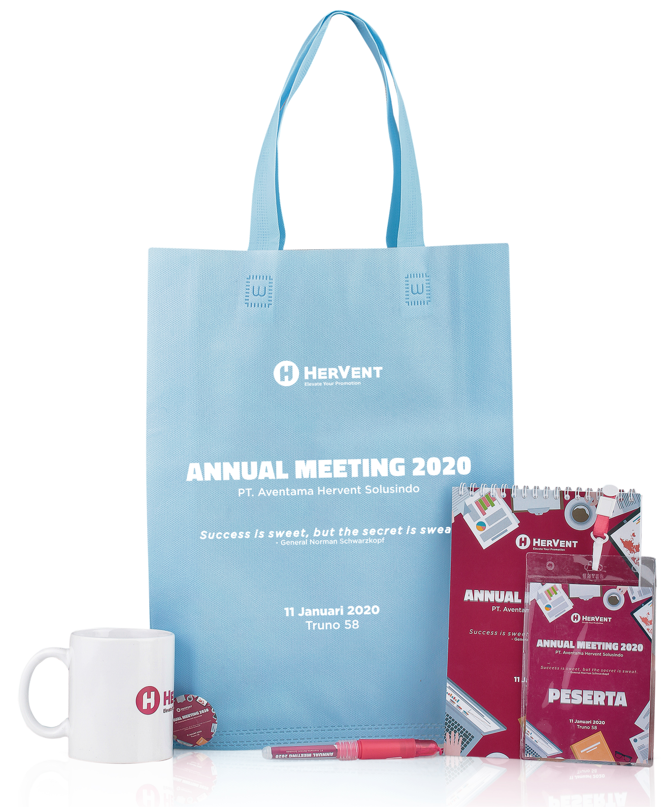 Paket seminar kit Premium (Varian Biru Muda)
